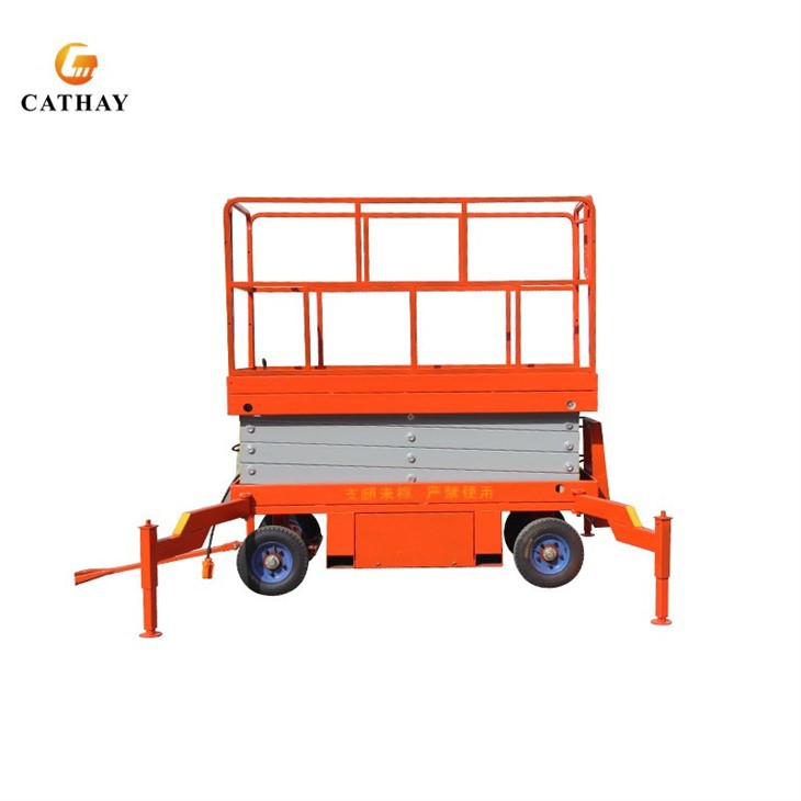 Mobile Elevated Work Platform Scissor Lift