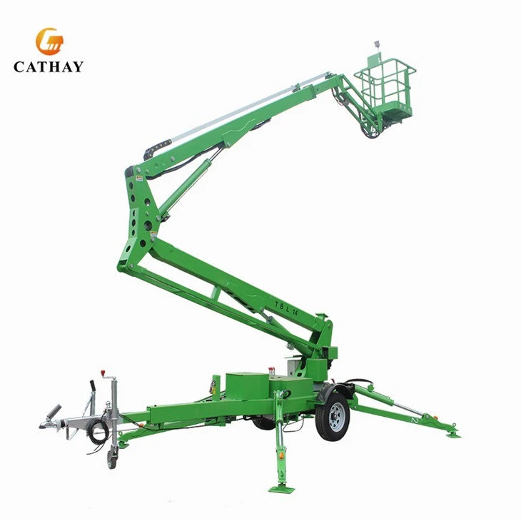 Towable Barrier-free Lifting Platform